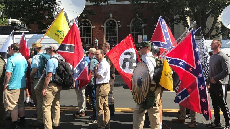 Unite the Right rally in Charlottesville, Virginia, August 2017