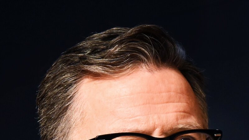 Stephen Colbert, cancelled after calling the Paramount settlement a bribe