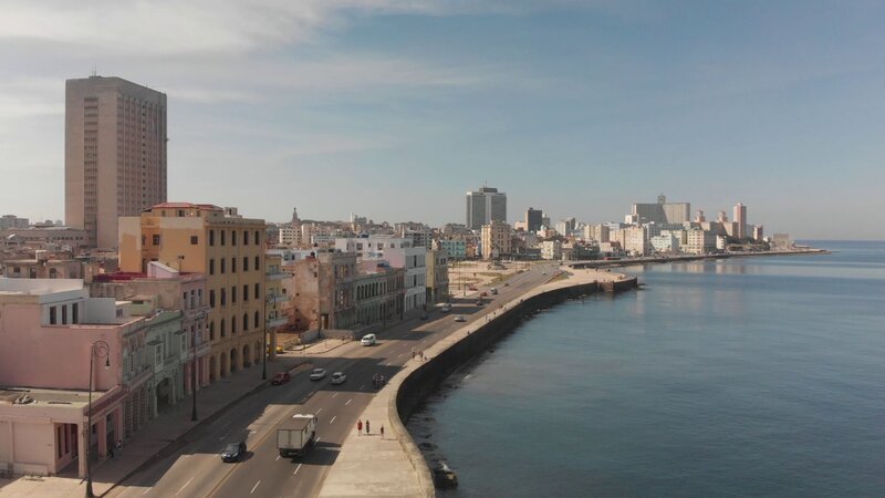 Havana skyline — plunged into total darkness after Trump's oil blockade collapsed the grid