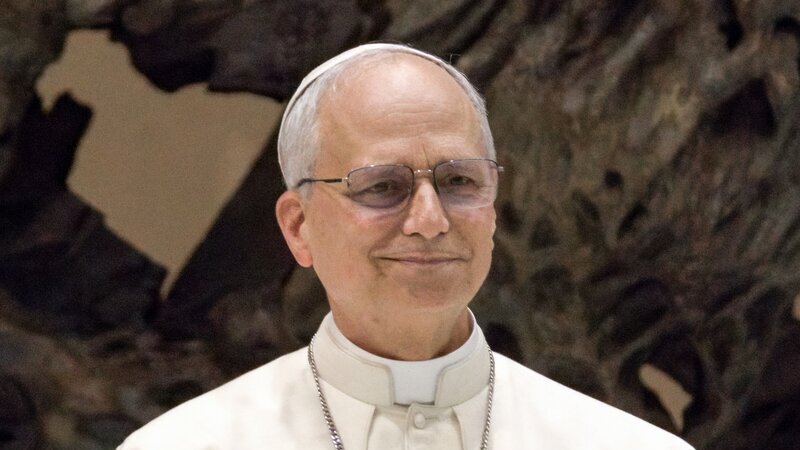Pope Leo XIV, who rebuked Hegseth on Palm Sunday: "Your hands are full of blood"