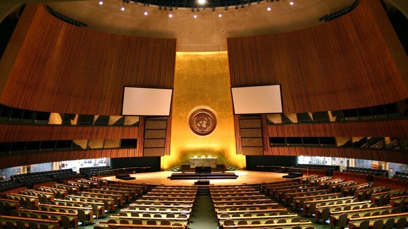 UN General Assembly — world leaders laughed at Trump's boasts